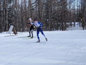 CSS's Gus Schatzlein and NMU's Matt Bourne battling it out in the finish