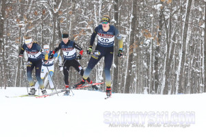 MTU's Kauzter and Goble chasing the eventual National Champion