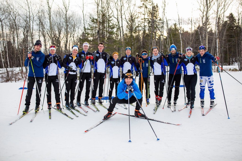 Members of the CSS Ski team earlier this winter (CSS Ski Team facebook page)