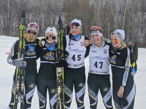 The Women's Team at Mt. Itasca